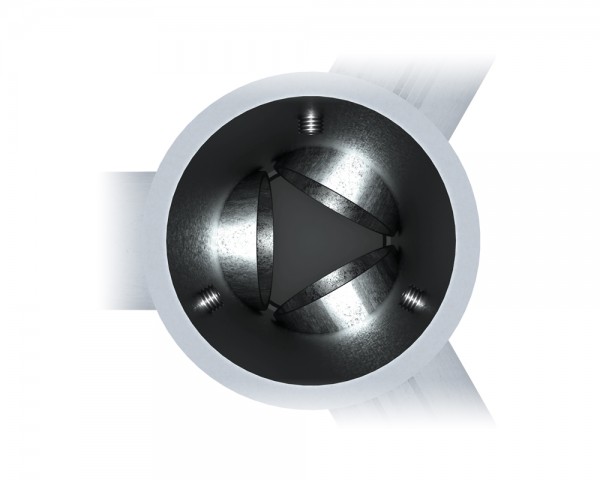 3-fach Mastausleger - 350 mm Lichtmast Dreifach-Ausleger 60 mm