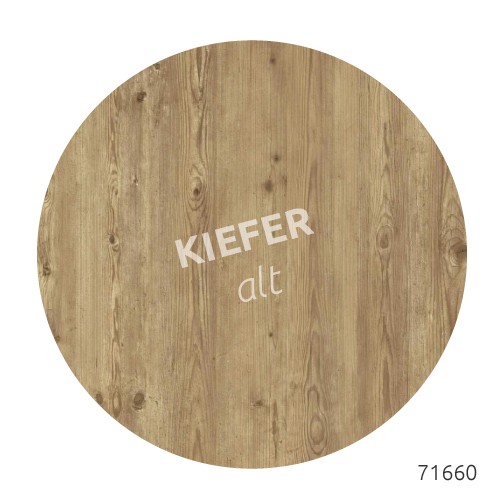 5,7m GFK Laternenmast Holz Optik - Zopf Ø 76 mm (zylindrisch, glasfaserverstärkter Kunststoff)