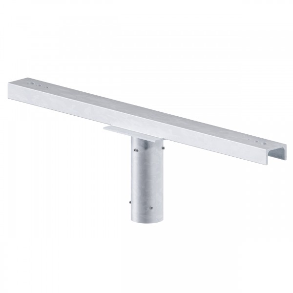 LED Flutlichtanlage 1000 W Komplett-Set M2 mit Lichtmast & Traverse (Höhe wählbar)