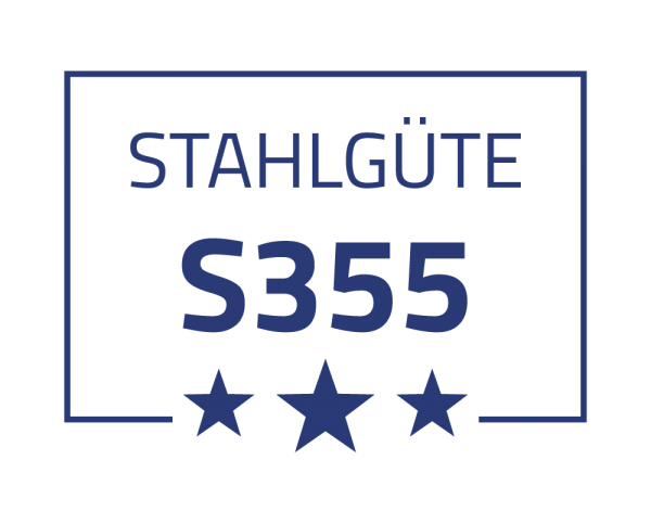 40 W LED Straßenlampe 6m - 3000 K rund Komplett Set Parkanlage, Parkplatz, Grünanlagen