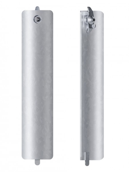 3,5m Signalmast / Ampelmast, zylindrisch abgesetzt - Kreuzung, Fußgängerüberweg etc. (SWARCO & Co.)