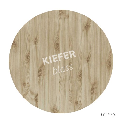 5,7m GFK Laternenmast Holz Optik - Zopf Ø 76 mm (zylindrisch, glasfaserverstärkter Kunststoff)