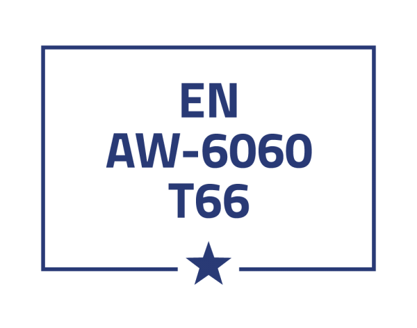 6m Alu Leuchtenmast - Zopf Ø 76 mm (konisch, Aluminium) Lichtmast