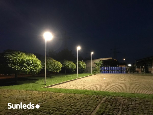 40 W LED Mastleuchte 5m 3000 K